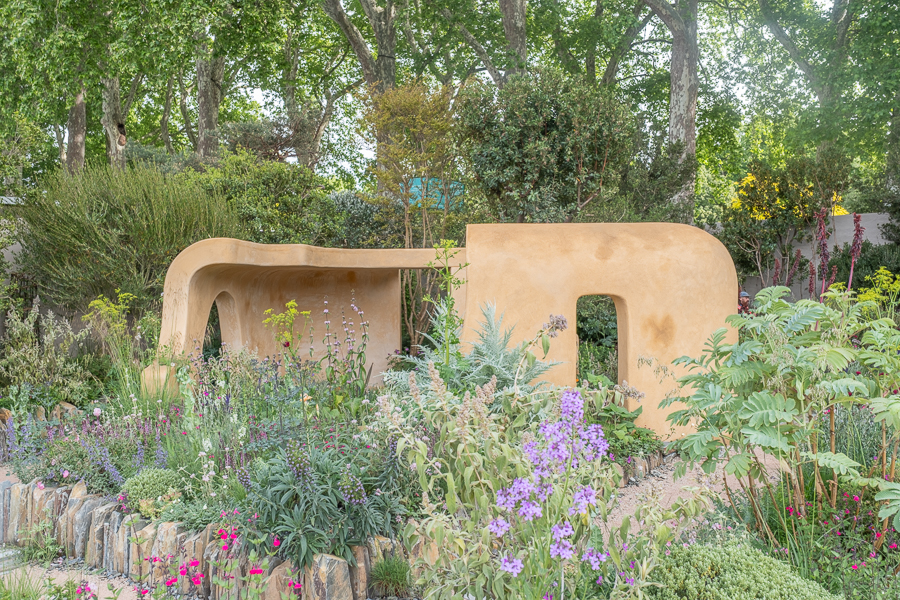 SILENT GARDEN I - LONDON 眞呼 Show garden: Lady Garden Foundation 'Silent No More' Garden